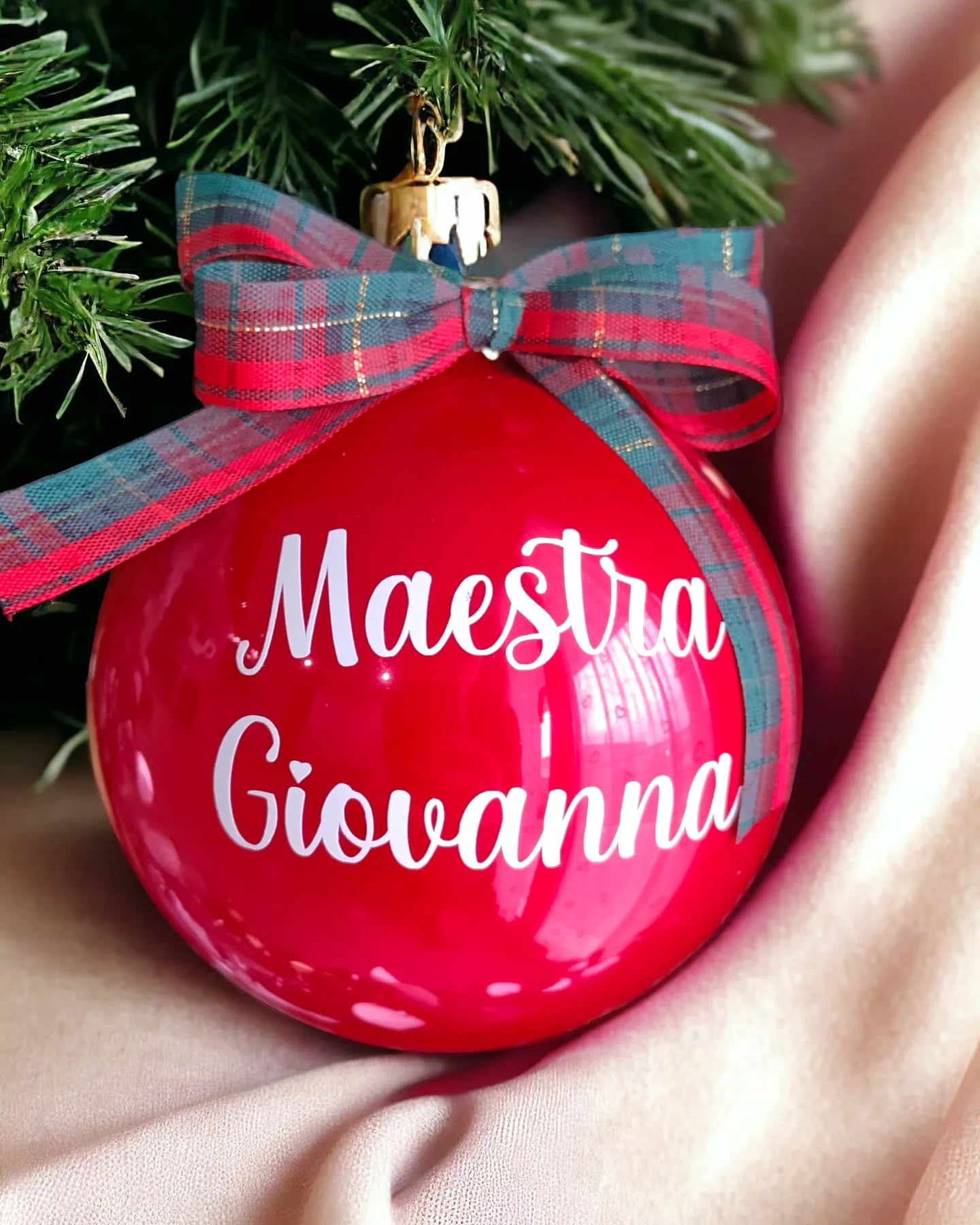 Pallina di vetro personalizzata
