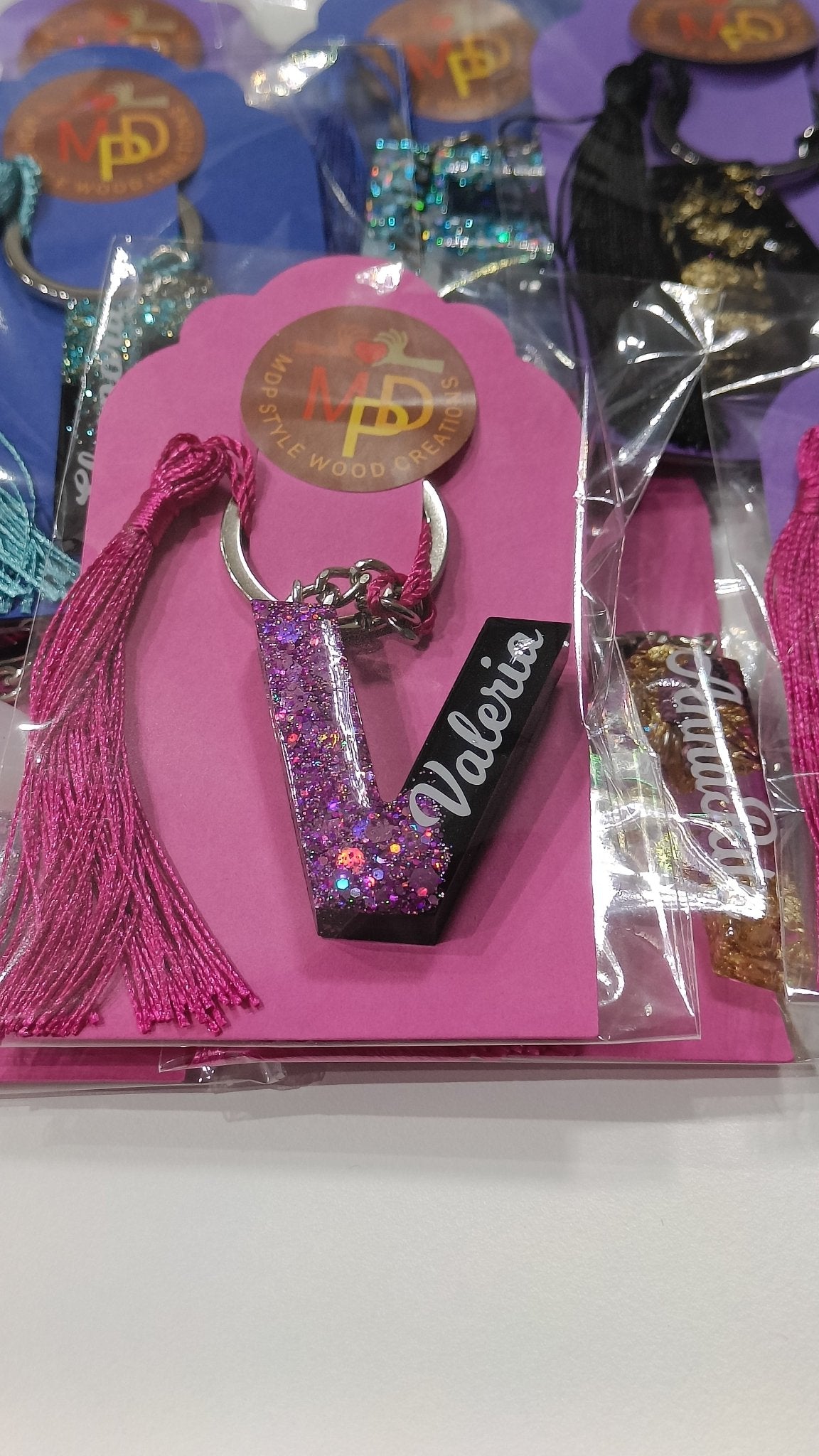 Portachiavi in resina personalizzati