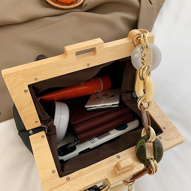 Borsa In Legno - Michele Di Palma Style Wood Creations
