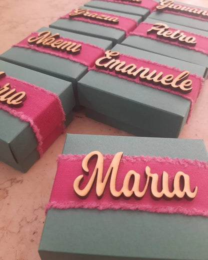 Wooden name