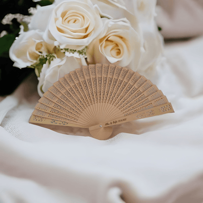 Wooden fan