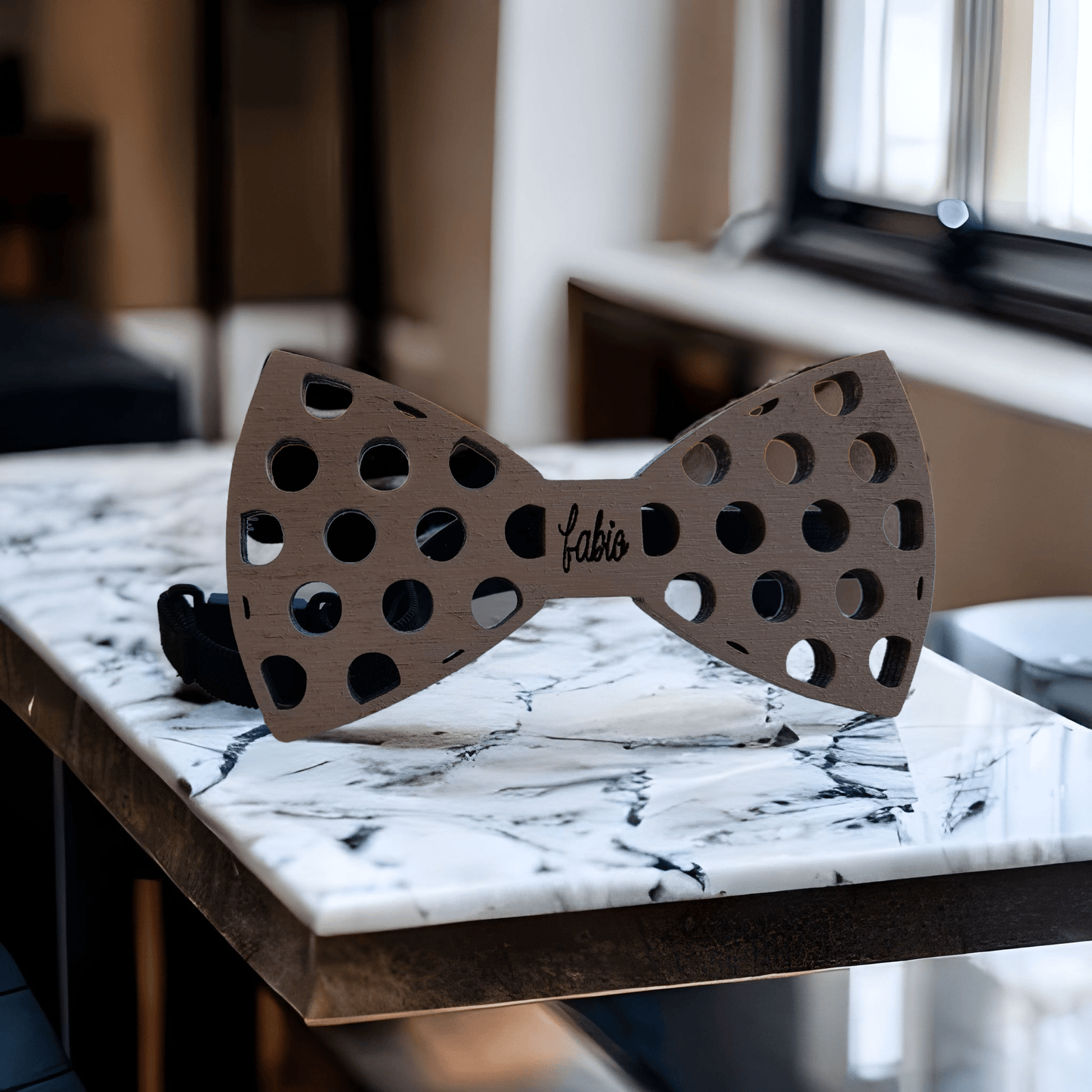 Bow tie with name