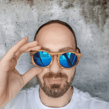 Wooden sunglasses