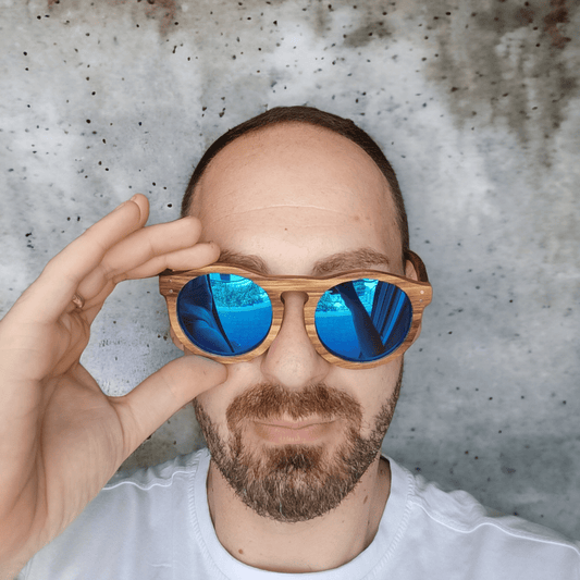 Wooden sunglasses