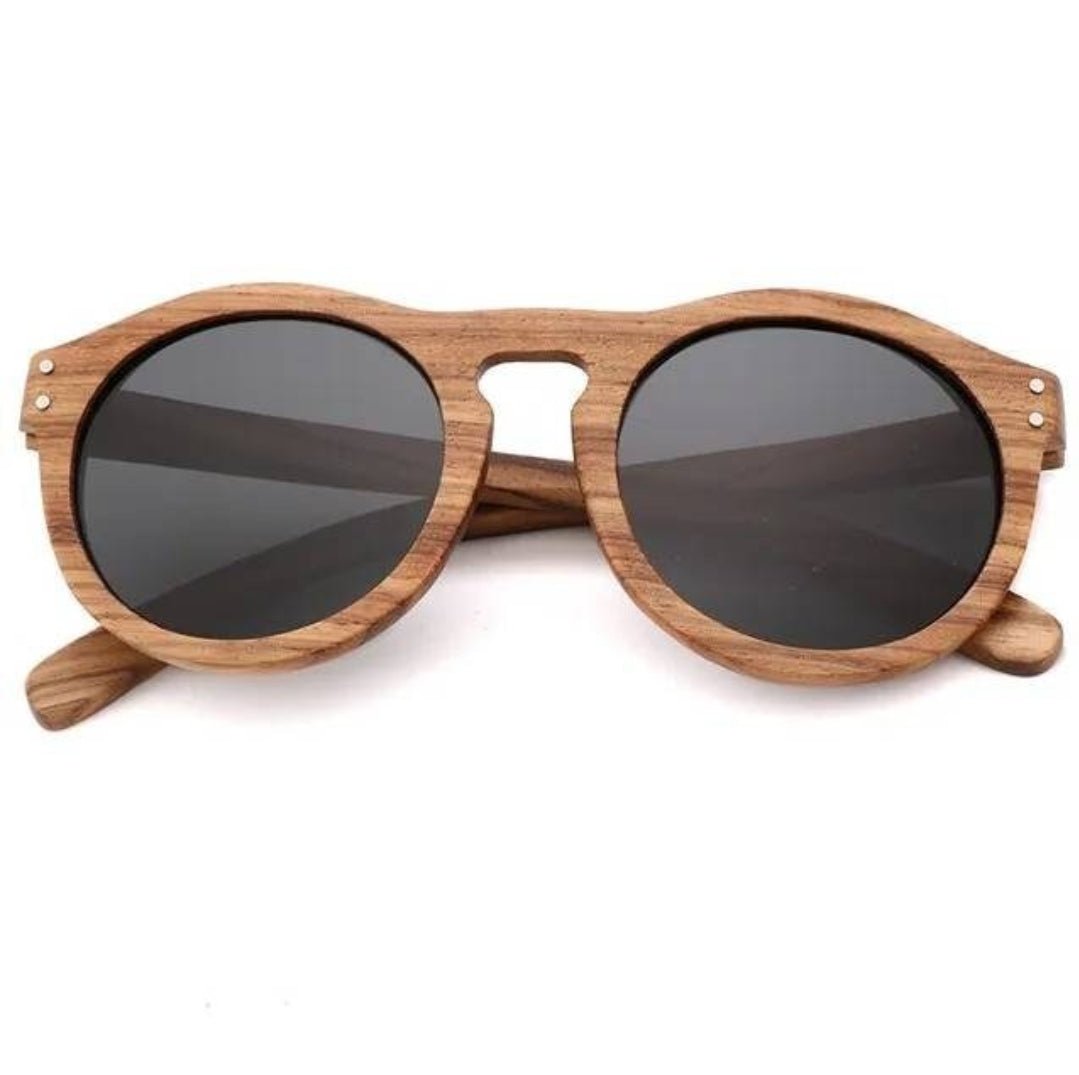 Sonnenbrille aus Holz