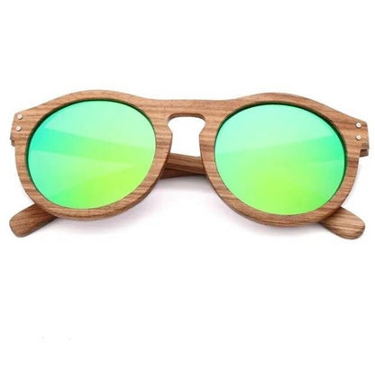 Sonnenbrille aus Holz